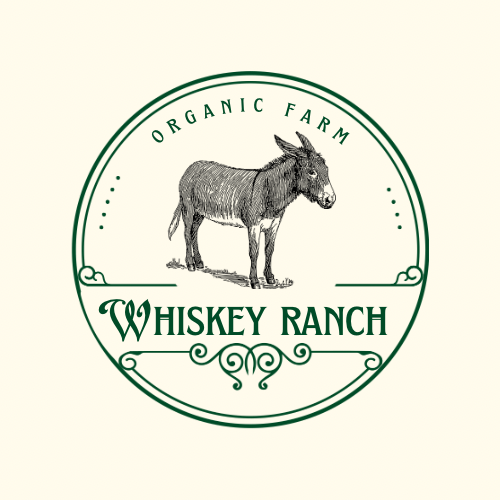 Green Vintage Vegetables Organic Farm Logo